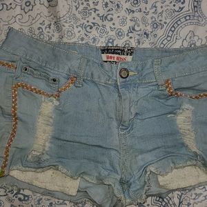 Light Blue Jean shorts